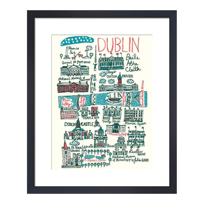 Julia Gash Dublin Framed Print, 36x28cm