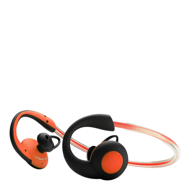 Boompods Orange SportPods Vision Bluetooth Earphones