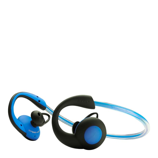 Boompods Blue SportPods Vision Bluetooth Earphones