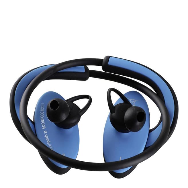 Boompods Black/Blue SportPods 2 Wireless Earphones
