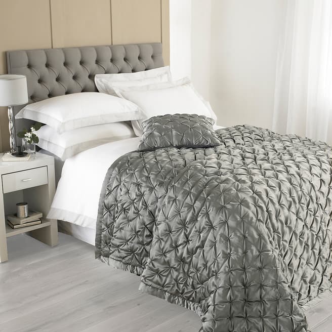 Paoletti Limoges King Bedspread, Grey