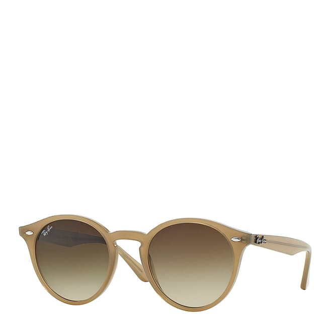 Ray-Ban Men's Transparent Light Brown High Street Sunglasses 49mm