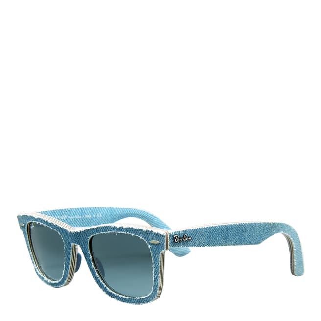 Ray-Ban Unisex Light Blue Denim Original Wayfarer Sunglasses 50mm