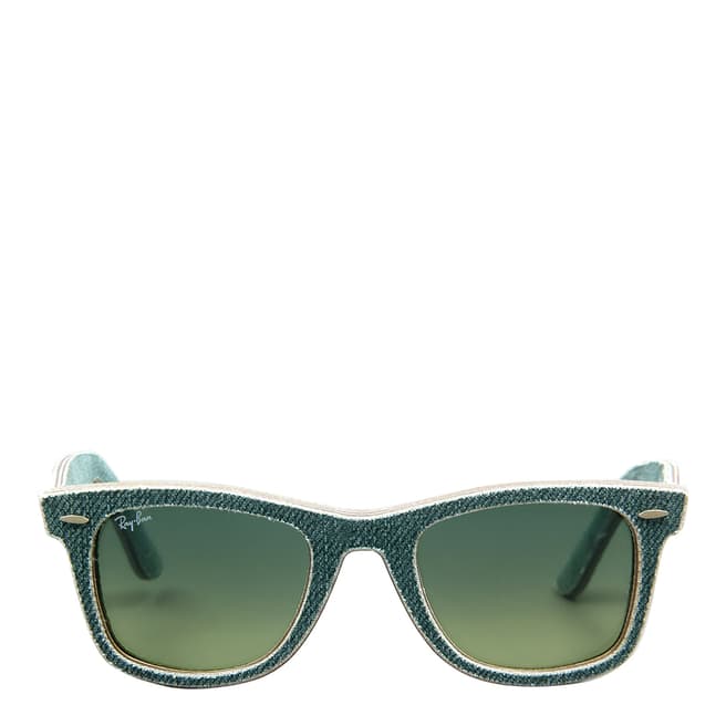 Ray-Ban Unisex Green Denim Original Wayfarer Sunglasses 50mm