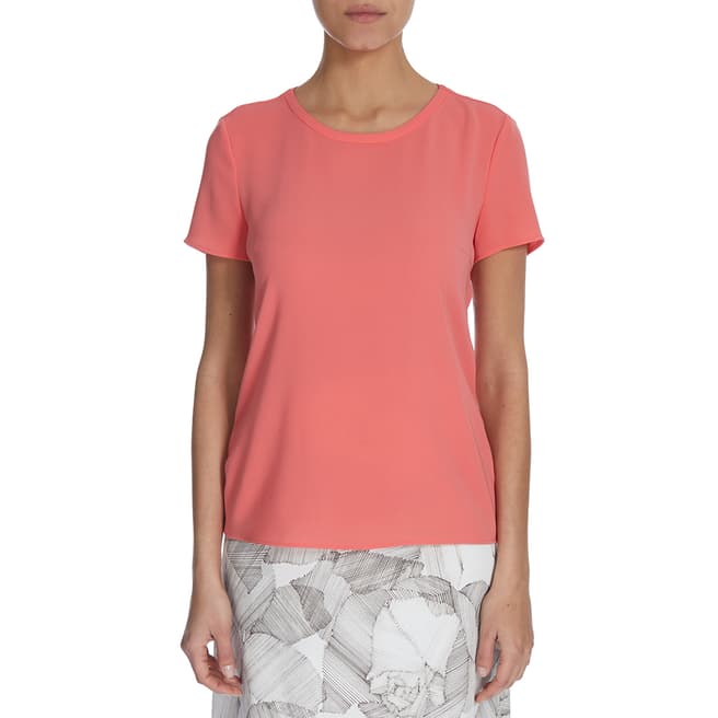 Boss by Hugo Boss Pink Ilyna Crepe Top