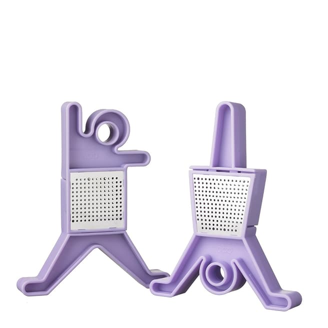 QDO Set of 2 Purple B-Dancer Infusers
