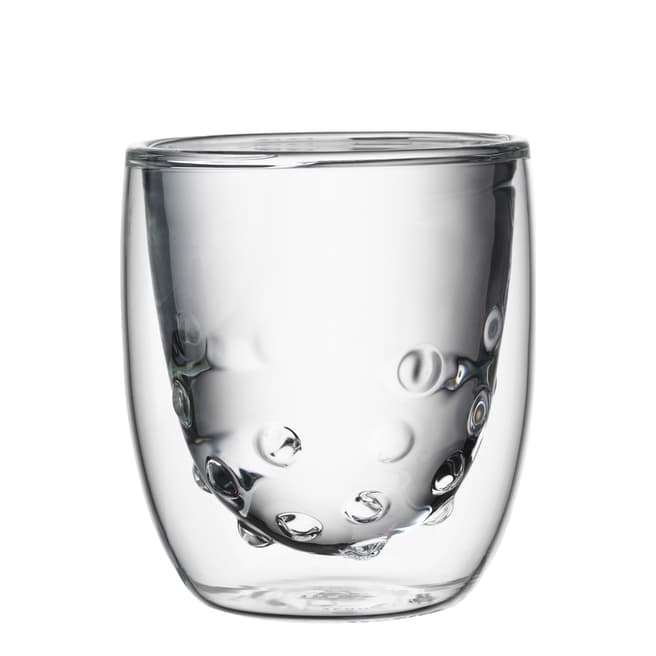 QDO Set of 2 Water Elements Glasses, 75ml