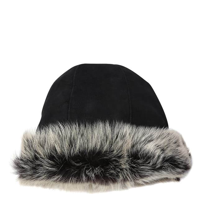  Black Snow Sheepskin Hat