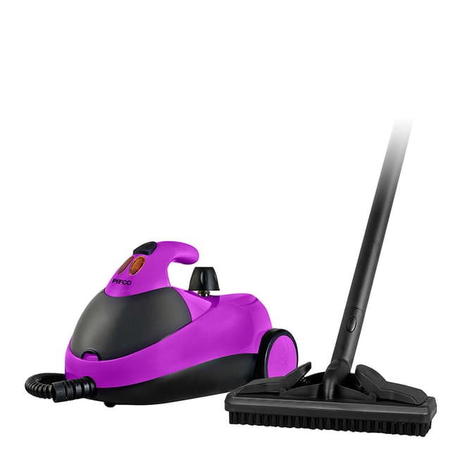 Pifco Purple/Black Steam Cleaner