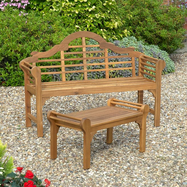 Gablemere Natural Lutyens Low Table