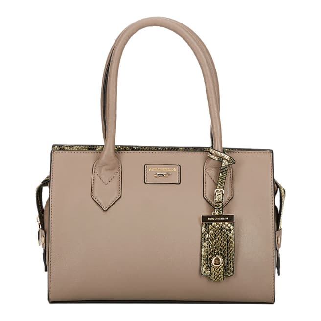 Paul Costelloe Brown Mini Betsy Leather Bag