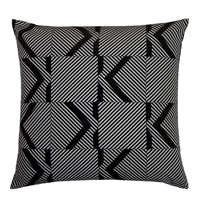 Karl Lagerfeld Optical Monochrome Cushion 45 x 45cm