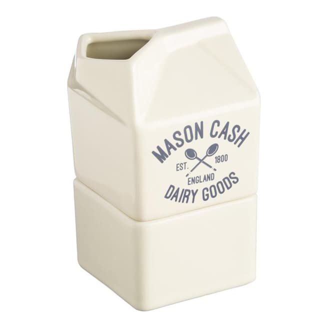 Mason Cash Varsity Cream & Sugar Carton