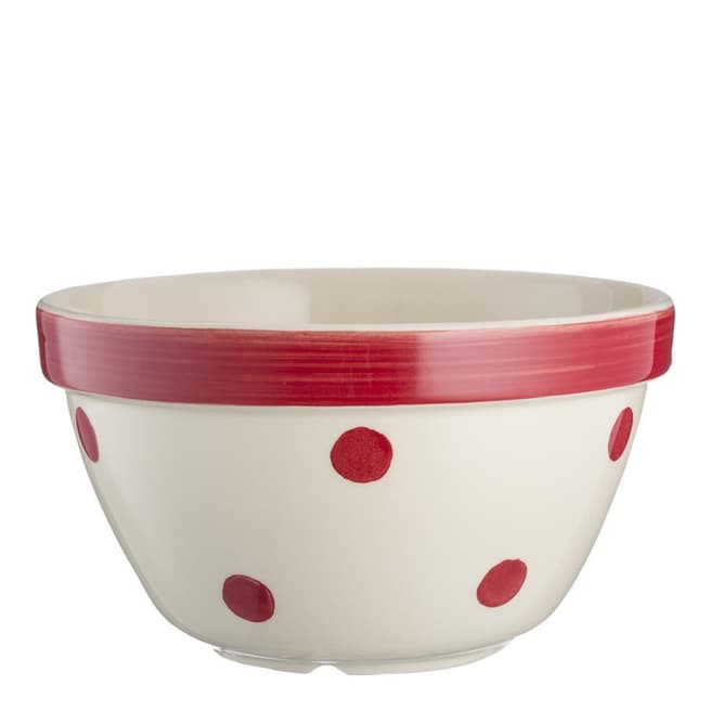 Mason Cash Red Spots All Purpose Bowl, 22cm