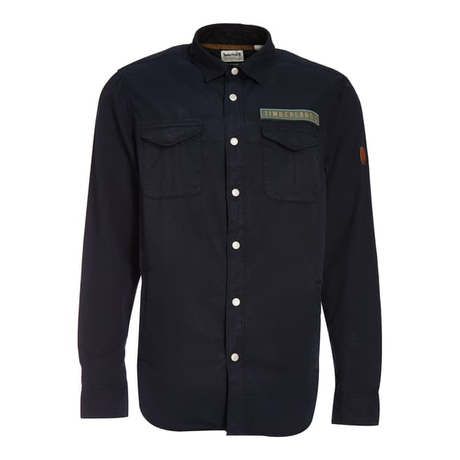 Timberland Men's Dark Navy Mascoma Long Sleeve Shirt