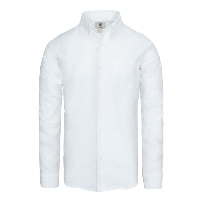 Timberland Men's White Pleasant River Shirt