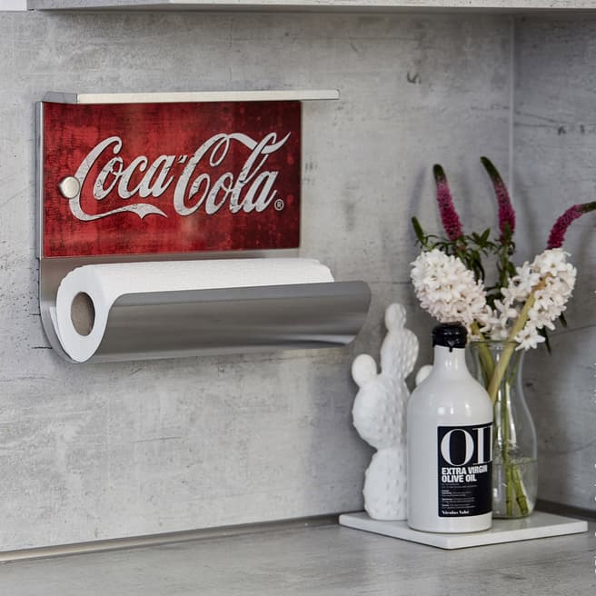 Wenko Coca Cola Classic Magnetic Kitchen Roll Holder