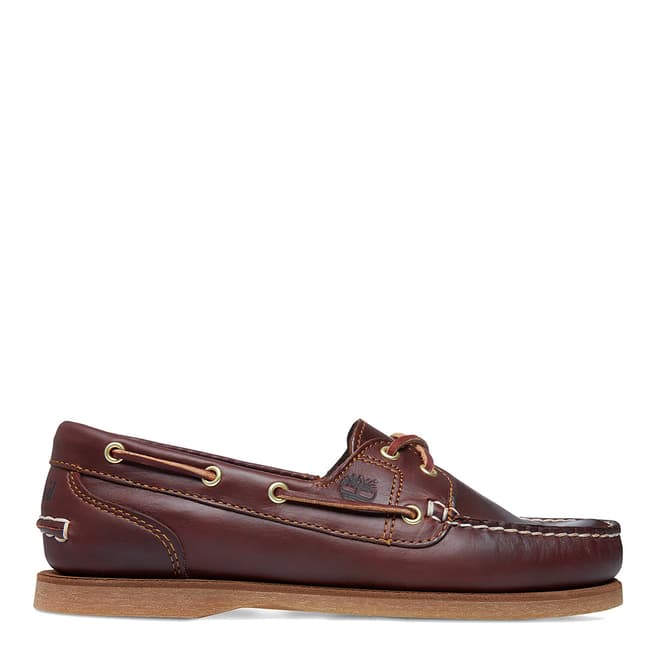 Timberland Women's Root Brown Amherst Boat Shoe