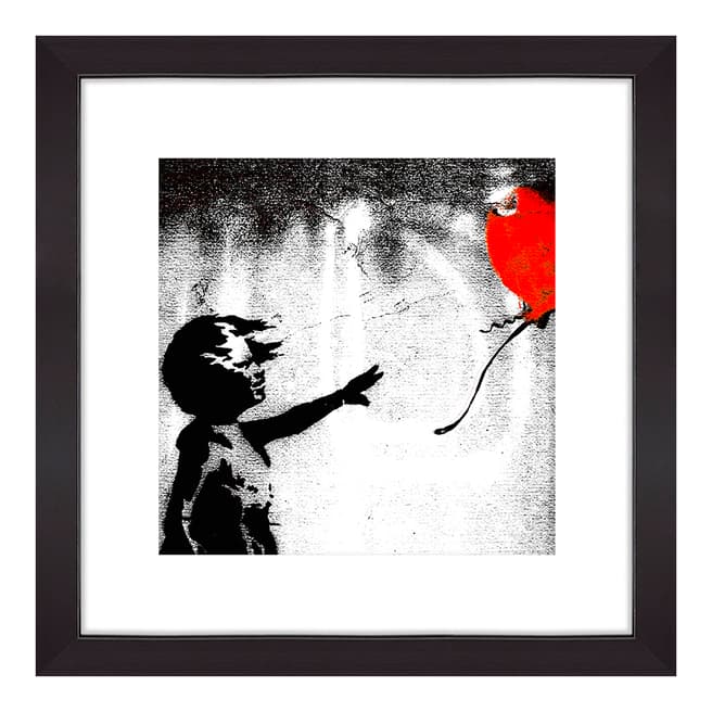 Banksy There Is Always Hope Silver, 33x33cm