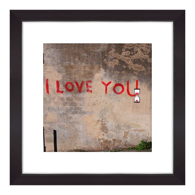 Banksy I Love You, 33x33cm