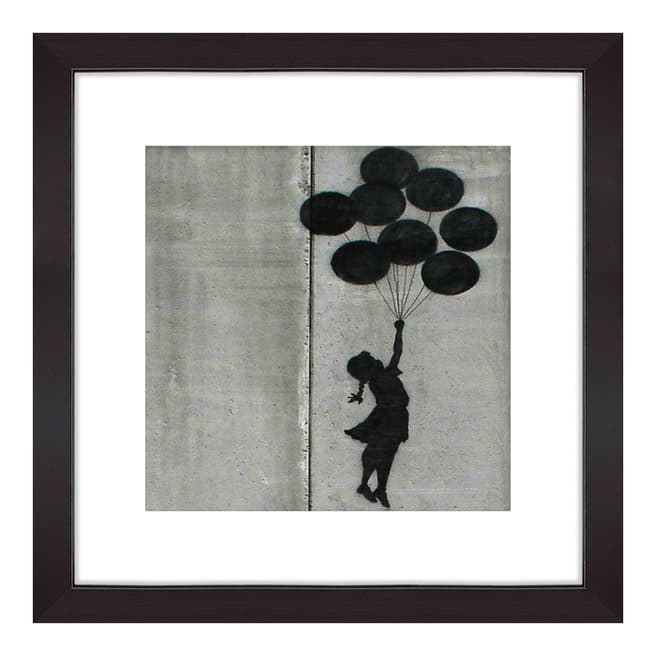 Banksy Hope Balloons, 33x33cm