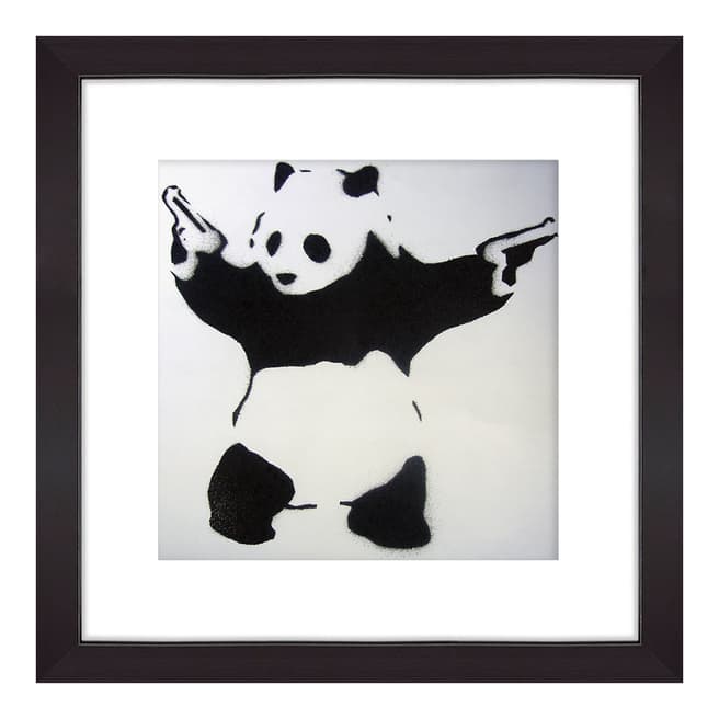 Banksy Panda With Guns, 33x33cm