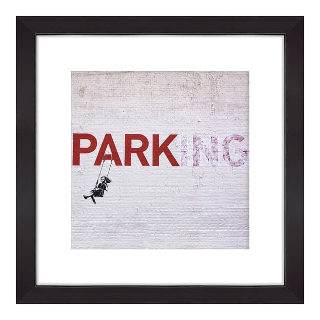 Banksy Swing Park, 33x33cm