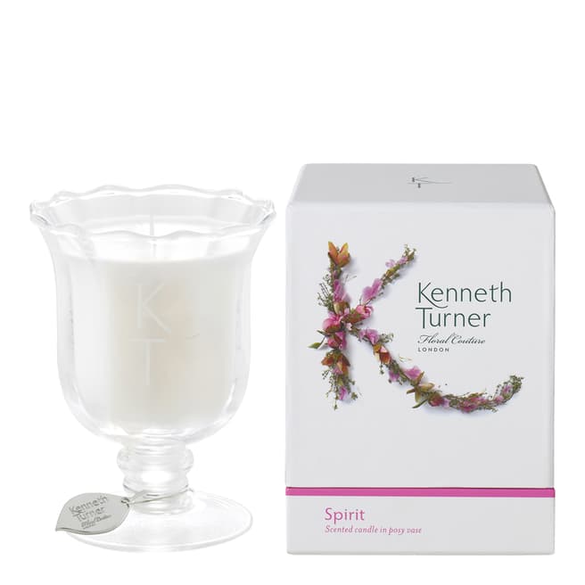 Kenneth Turner Spirit Scented Candle in Posy Vase 200g