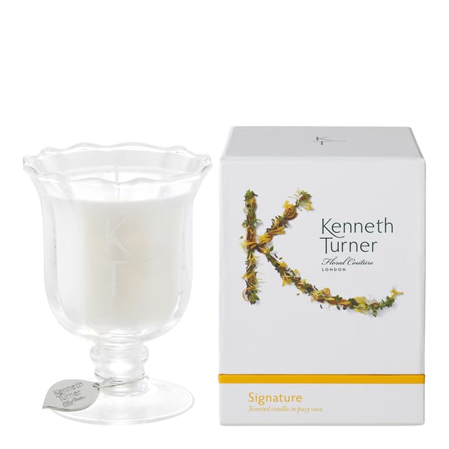 Kenneth Turner Signature Scented Posy Candle