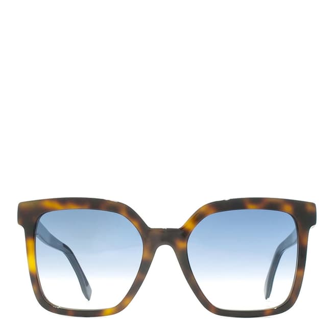 Fendi Women's Dark Brown Funfair Sunglasses 54mm