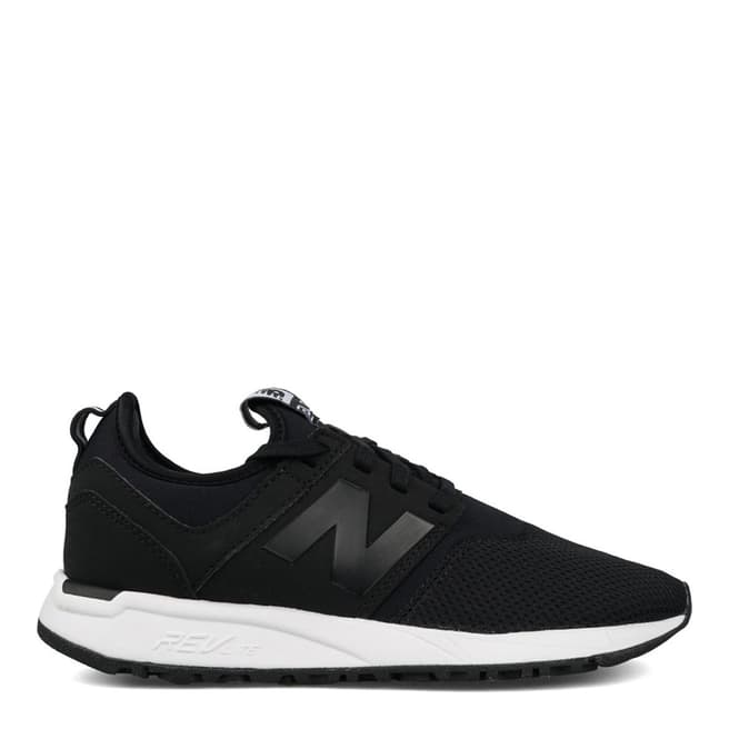 New Balance Womens Black Suede 247 Trainer