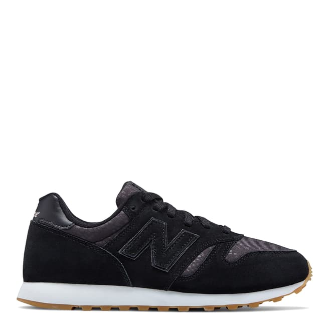 New Balance Women's Black Suede 373 Trainers