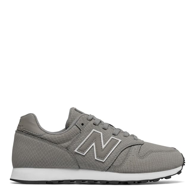 New Balance Women's Grey Leather 373 Trainers