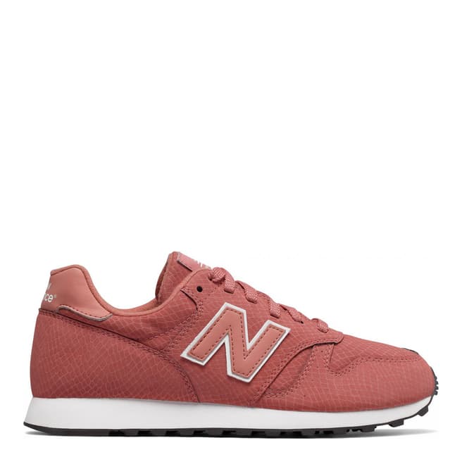 New Balance Women's Pink Leather 373 Trainers