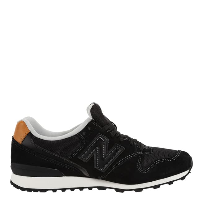 New Balance Women's Black Suede 996 Trainers