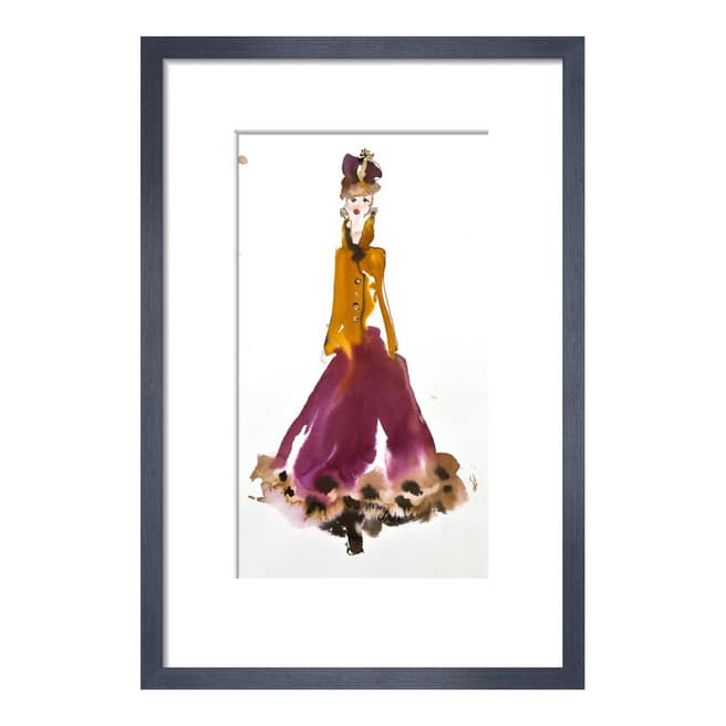 Paragon Prints Royal Couture Crown 36x28cm Framed Print