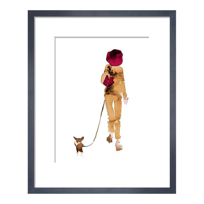 Paragon Prints What To Wear When Walking The Dogs 15 36x28cm Framed Print