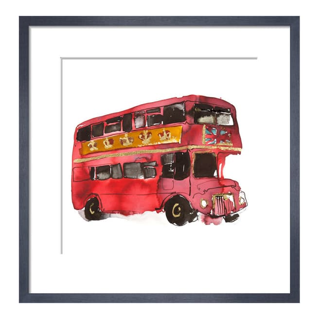Bridget Davies Routemaster  30x30cm Framed Print
