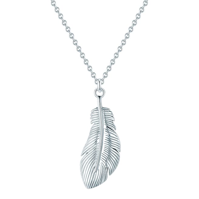 Carat 1934 Silver Leaf Necklace