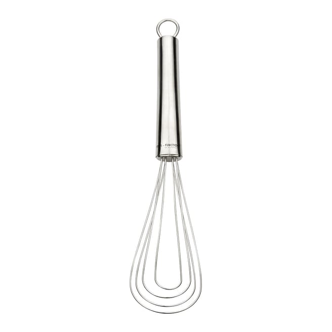 Steel Function Silicone Flat Whisk, 25cm