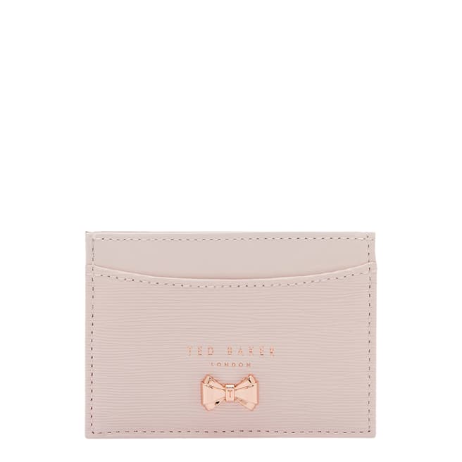 Ted Baker Womens Pink Leather Cilinir Card Holder