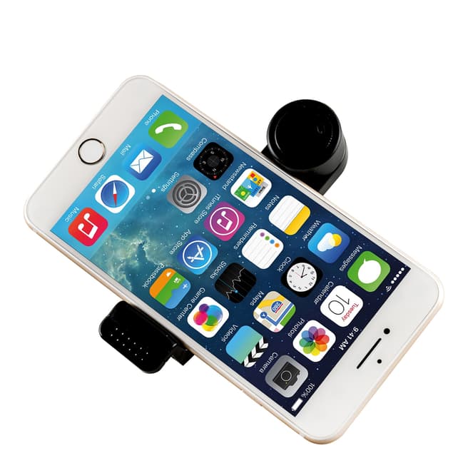 Confetti Portable Car Air Vent Mount With 360 Degree Rotation, Black