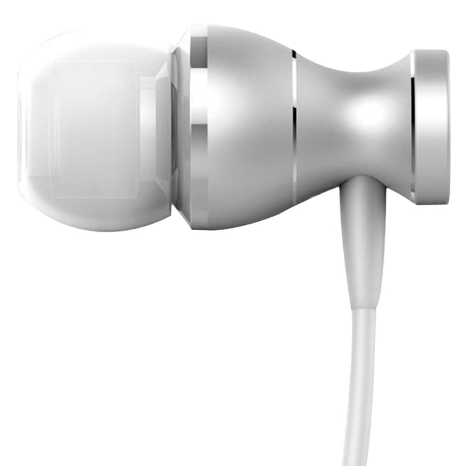 Confetti Magnetic Earbuds 4 in 1 With Remote and Mic - White