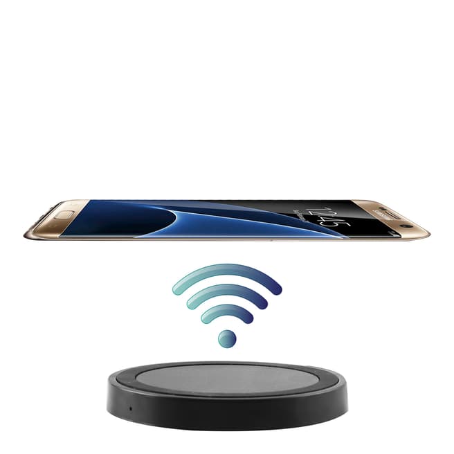 Confetti Wireless Induction Charging Plate For Samsung Galaxy, Black