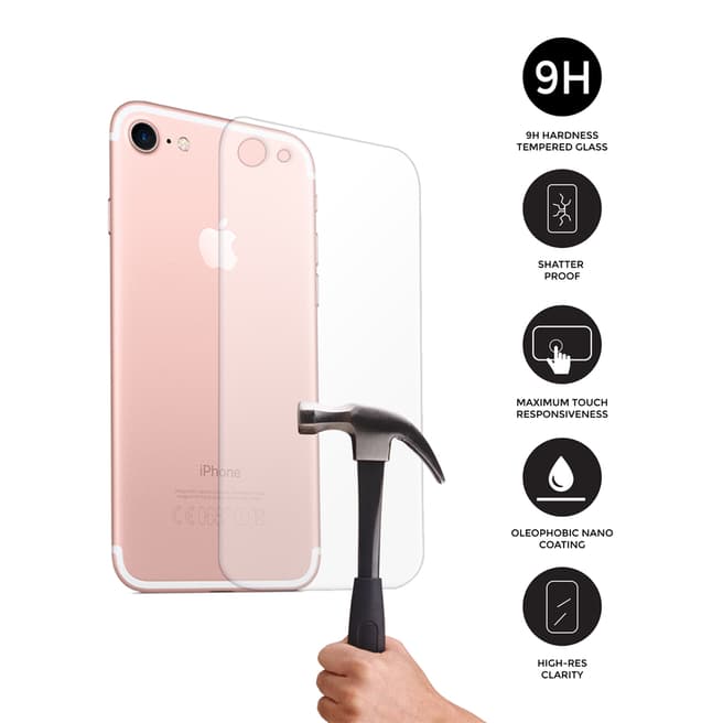 Confetti Premium Tempered Glass Back Screen Protector - Iphone 8