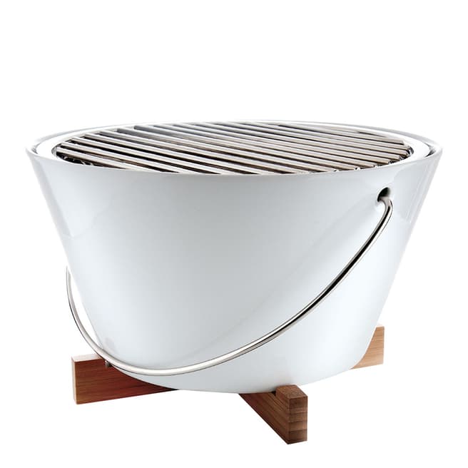 Eva Solo White Porcelain Charcoal Table Grill