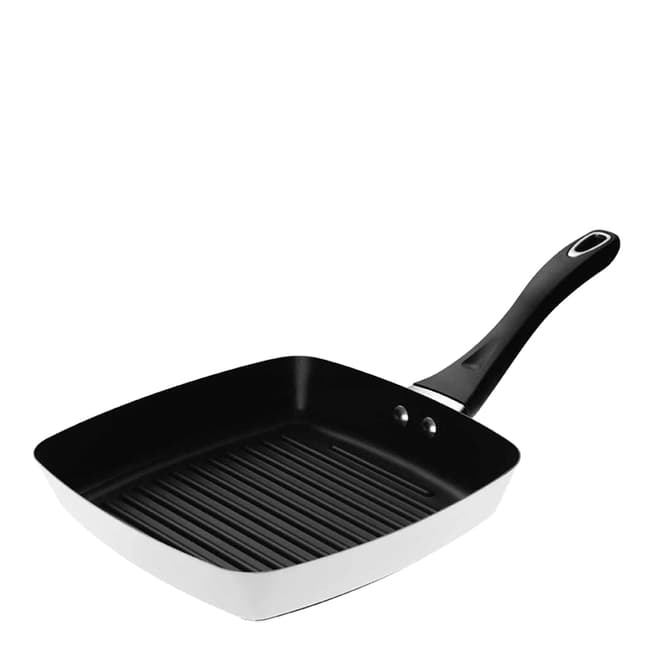 Prestige Create Stainless Steel Square Grill Pan, 24cm