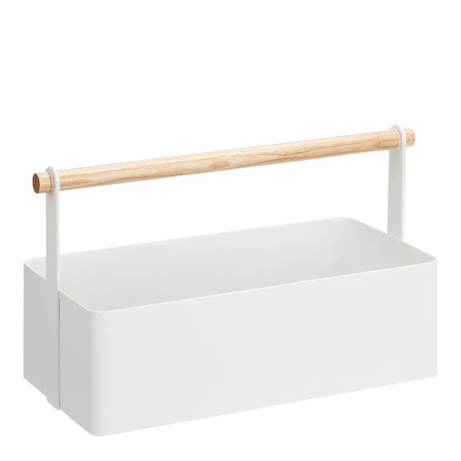 Yamazaki White Tosca Large Tool Box