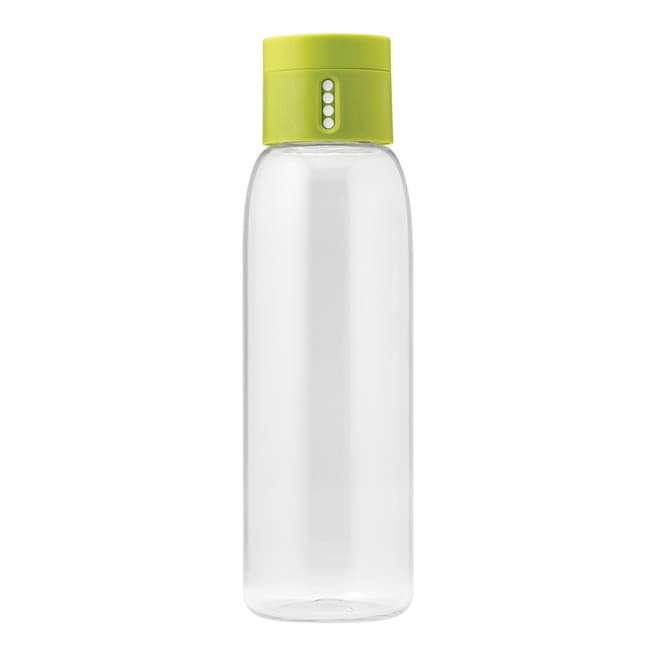 Joseph Joseph Green Dot Hydration-Tracking Water Bottle, 400ml
