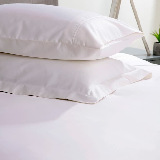 Belledorm 600TC Housewife Pillowcase, White